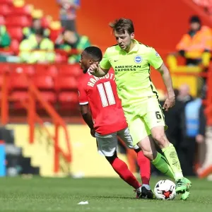 Brighton and Hove Albion vs Charlton Athletic: Sky Bet Championship Clash at The Valley (23 April 2016) Brighton and Hove Albion vs Charlton Athletic: Sky Bet Championship Clash at The Valley (23 April 2016)