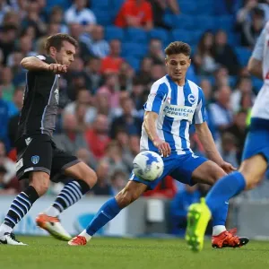Brighton & Hove Albion vs Colchester United: Rob Hunt in Action during the EFL Cup First Round at American Express Community Stadium (09AUG16) Brighton & Hove Albion vs Colchester United: Rob Hunt in Action during the EFL Cup First Round at American Express Community Stadium (09AUG16)