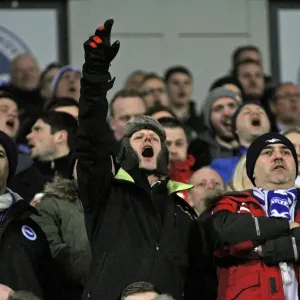 Brighton and Hove Albion vs Derby County: Passionate Fan Showdown at American Express Community Stadium (3rd March 2015) Brighton and Hove Albion vs Derby County: Passionate Fan Showdown at American Express Community Stadium (3rd March 2015)