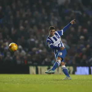 Brighton & Hove Albion vs Fulham: Jake Forster-Caskey Shoots in Championship Clash (29 Nov 2014)