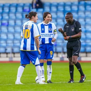 Brighton & Hove Albion vs. Gillingham: 2013-14 Women's Football Match Brighton & Hove Albion vs. Gillingham: 2013-14 Women's Football Match