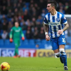 Brighton & Hove Albion vs. Huddersfield Town: Liam Ridgewell in Action - Sky Bet Championship Clash, January 2016 Brighton & Hove Albion vs. Huddersfield Town: Liam Ridgewell in Action - Sky Bet Championship Clash, January 2016