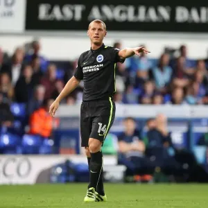 Brighton and Hove Albion vs Ipswich Town: Sky Bet Championship Print (27 SEP 16)