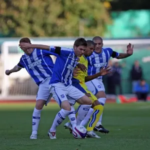 Brighton and Hove Albion vs Leeds United: Intense Match Action at Elland Road Brighton and Hove Albion vs Leeds United: Intense Match Action at Elland Road