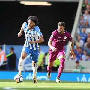 Brighton & Hove Albion vs Manchester City: Isaiah Brown's Premier League Debut, August 12, 2017 Brighton & Hove Albion vs Manchester City: Isaiah Brown's Premier League Debut, August 12, 2017