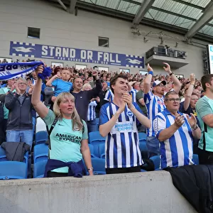 Brighton and Hove Albion vs Manchester United: Intense Premier League Clash at American Express Community Stadium (7May22)