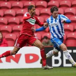 Brighton & Hove Albion vs. Middlesbrough: 2012-13 Away Game Brighton & Hove Albion vs. Middlesbrough: 2012-13 Away Game