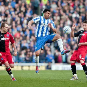 Brighton & Hove Albion vs Portsmouth: Gonzalo Jara Reyes in Action at the Championship Clash at Amex Stadium (March 10, 2012) Brighton & Hove Albion vs Portsmouth: Gonzalo Jara Reyes in Action at the Championship Clash at Amex Stadium (March 10, 2012)