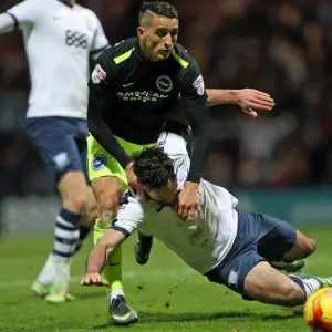Brighton and Hove Albion vs. Preston North End: EFL Sky Bet Championship Clash at Deepdale (14Jan17) Brighton and Hove Albion vs. Preston North End: EFL Sky Bet Championship Clash at Deepdale (14Jan17)