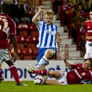 2012-13 Away Games Photographic Print Collection: Swindon Town - 14-08-2012 (cup)