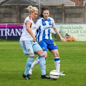 Brighton & Hove Albion vs. West Ham United: A Battle in the 2013-14 Women's Football Season