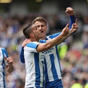 Brighton and Hove Albion vs. Wigan Athletic: A Fierce EFL Sky Bet Championship Clash at the American Express Community Stadium (17APR17)