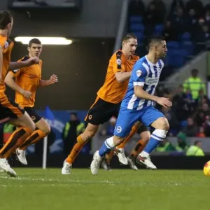 Brighton & Hove Albion vs. Wolverhampton Wanderers: A Battle in the Sky Bet Championship (01/01/2016) Brighton & Hove Albion vs. Wolverhampton Wanderers: A Battle in the Sky Bet Championship (01/01/2016)