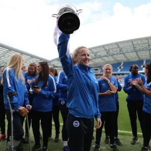 Brighton and Hove Albion Women Lift Trophy Ahead of EFL Sky Bet Championship Clash with SS Lazio (31JUL16) Brighton and Hove Albion Women Lift Trophy Ahead of EFL Sky Bet Championship Clash with SS Lazio (31JUL16)