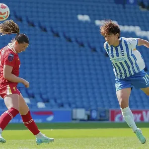 Brighton and Hove Albion Women v Liverpool Women Women's Super League 19APR25 Brighton and Hove Albion Women v Liverpool Women Women's Super League 19APR25
