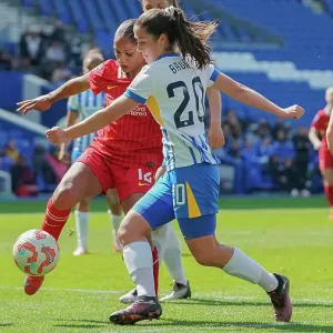 Brighton and Hove Albion Women v Liverpool Women Women's Super League 19APR25 Brighton and Hove Albion Women v Liverpool Women Women's Super League 19APR25