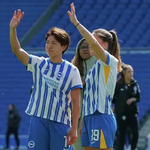 Brighton and Hove Albion Women v Liverpool Women Women's Super League 19APR25 Brighton and Hove Albion Women v Liverpool Women Women's Super League 19APR25