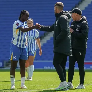 Brighton and Hove Albion Women v Liverpool Women Women's Super League 19APR25 Brighton and Hove Albion Women v Liverpool Women Women's Super League 19APR25