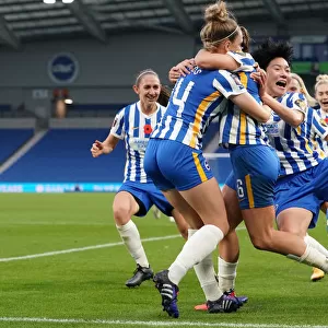 Brighton & Hove Albion Women vs. Leicester City Women: WSL Showdown at American Express Community Stadium (14NOV21)