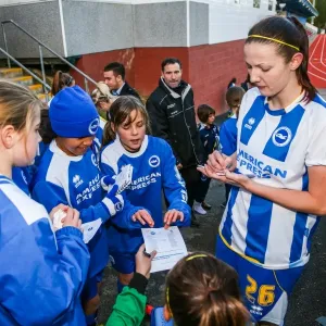 Brighton & Hove Albion Women vs. Gillingham: 2013-14 Season Match Brighton & Hove Albion Women vs. Gillingham: 2013-14 Season Match