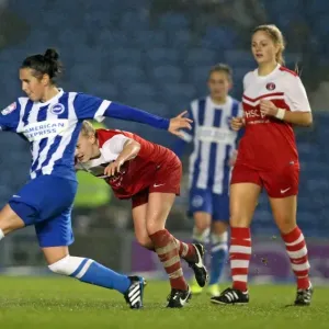 Brighton & Hove Albion Women vs Charlton Athletic Ladies: FA Women's Premier League Showdown at American Express Community Stadium (December 2015) Brighton & Hove Albion Women vs Charlton Athletic Ladies: FA Women's Premier League Showdown at American Express Community Stadium (December 2015)