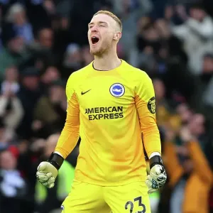 Brighton & Hove Albion's 3-0 Victory Over West Ham United: Jason Steele's Emotional Celebration (04MAR23) Brighton & Hove Albion's 3-0 Victory Over West Ham United: Jason Steele's Emotional Celebration (04MAR23)