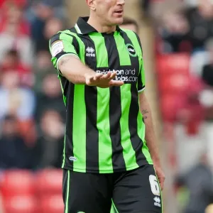 Brighton & Hove Albion's Adam El-Abd in Action at Barnsley, Npower Championship, 2012 Brighton & Hove Albion's Adam El-Abd in Action at Barnsley, Npower Championship, 2012