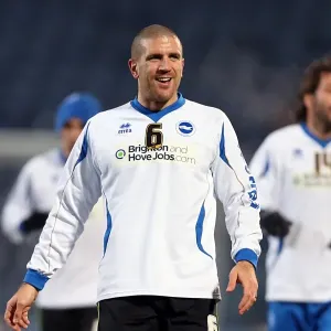 Brighton & Hove Albion's Adam El-Abd Training Ahead of Brighton Derby against Blackburn Rovers, January 2013 Brighton & Hove Albion's Adam El-Abd Training Ahead of Brighton Derby against Blackburn Rovers, January 2013