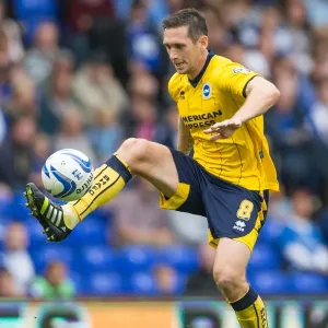 Brighton & Hove Albion's Andrew Crofts in Action Against Birmingham City, Sky Bet Championship 2013 Brighton & Hove Albion's Andrew Crofts in Action Against Birmingham City, Sky Bet Championship 2013