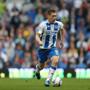 Brighton & Hove Albion's Andrew Crofts Charges Forward Against Bolton Wanderers (September 21, 2013) Brighton & Hove Albion's Andrew Crofts Charges Forward Against Bolton Wanderers (September 21, 2013)