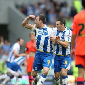 Brighton & Hove Albion's Ashley Barnes Scores Equalizer Against Bolton Wanderers (September 21, 2013) Brighton & Hove Albion's Ashley Barnes Scores Equalizer Against Bolton Wanderers (September 21, 2013)