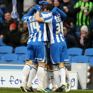 Brighton & Hove Albion's Ashley Barnes Scores First Goal Against Derby County in 2013 (12-01-2013) Brighton & Hove Albion's Ashley Barnes Scores First Goal Against Derby County in 2013 (12-01-2013)