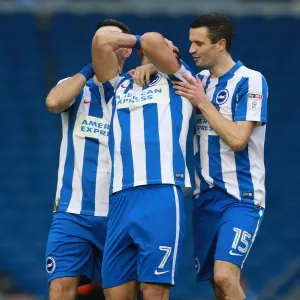 Brighton & Hove Albion's Beram Kayal Scores Opening Goal Against Milton Keynes Dons in FA Cup Third Round (07JAN17) Brighton & Hove Albion's Beram Kayal Scores Opening Goal Against Milton Keynes Dons in FA Cup Third Round (07JAN17)