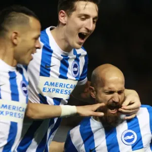 Brighton and Hove Albion's Bruno Saltor Scores Thrilling Goal Against Fulham in Sky Bet Championship (15APR16) Brighton and Hove Albion's Bruno Saltor Scores Thrilling Goal Against Fulham in Sky Bet Championship (15APR16)