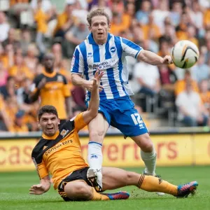 Brighton & Hove Albion's Craig Mackail-Smith Scores Against Hull City - Npower Championship, August 18, 2012