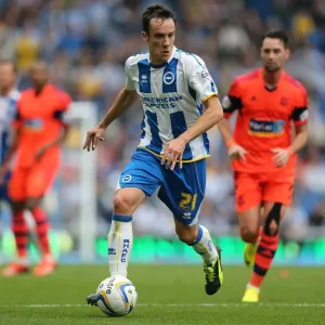 Brighton & Hove Albion's David Lopez Scores Against Bolton Wanderers in Skybet Championship (September 21, 2013) Brighton & Hove Albion's David Lopez Scores Against Bolton Wanderers in Skybet Championship (September 21, 2013)