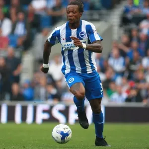 Brighton & Hove Albion's Gaetan Bong in Action Against Brentford in EFL Championship Clash (10SEP16) Brighton & Hove Albion's Gaetan Bong in Action Against Brentford in EFL Championship Clash (10SEP16)