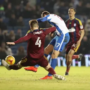 Brighton & Hove Albion's Glenn Murray Scores against Ipswich Town in EFL Sky Bet Championship (14 February 2017)