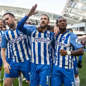 Brighton & Hove Albion's Glenn Murray Scores Penalty to Secure 1-0 Lead Over Swansea City (24FEB18) Brighton & Hove Albion's Glenn Murray Scores Penalty to Secure 1-0 Lead Over Swansea City (24FEB18)