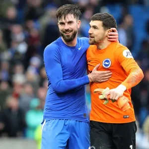 Brighton and Hove Albion's Historic Premier League Victory: Propper and Ryan Celebrate Over Arsenal (04MAR18) Brighton and Hove Albion's Historic Premier League Victory: Propper and Ryan Celebrate Over Arsenal (04MAR18)
