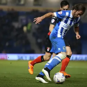 Brighton and Hove Albion's Inigo Calderon in Action Against AFC Bournemouth (April 10, 2015) Brighton and Hove Albion's Inigo Calderon in Action Against AFC Bournemouth (April 10, 2015)