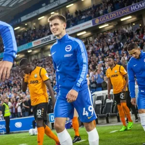 Brighton and Hove Albion's Jayson Molumby Makes First Team Debut Against Barnet in EFL Cup (22AUG17) Brighton and Hove Albion's Jayson Molumby Makes First Team Debut Against Barnet in EFL Cup (22AUG17)