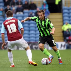 Brighton & Hove Albion's Joe Mattock in Action Against Burnley - Championship Clash at Turf Moor (April 6, 2012) Brighton & Hove Albion's Joe Mattock in Action Against Burnley - Championship Clash at Turf Moor (April 6, 2012)