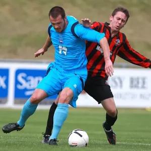 Brighton & Hove Albion's Kevin McLeod in Action during Lewes Friendly Brighton & Hove Albion's Kevin McLeod in Action during Lewes Friendly
