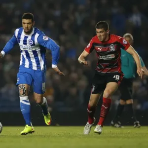 Brighton & Hove Albion's Leon Best Scores Against Huddersfield Town in Sky Bet Championship (14APR15) Brighton & Hove Albion's Leon Best Scores Against Huddersfield Town in Sky Bet Championship (14APR15)