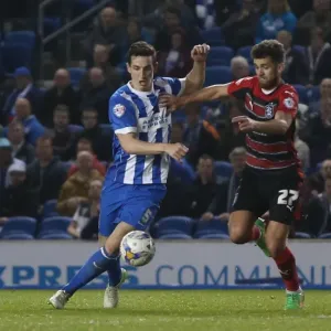 Brighton & Hove Albion's Lewis Dunk in Action Against Huddersfield Town (April 2015) Brighton & Hove Albion's Lewis Dunk in Action Against Huddersfield Town (April 2015)
