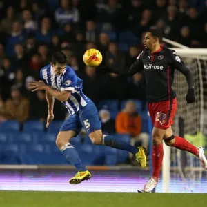 Brighton & Hove Albion's Lewis Dunk in Action Against Reading (26DEC14) Brighton & Hove Albion's Lewis Dunk in Action Against Reading (26DEC14)