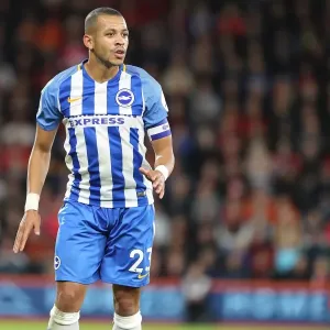 Brighton and Hove Albion's Liam Rosenior in Action against AFC Bournemouth in EFL Cup Clash (19SEP17) Brighton and Hove Albion's Liam Rosenior in Action against AFC Bournemouth in EFL Cup Clash (19SEP17)