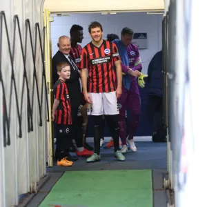Brighton & Hove Albion's Mascot Faces Off Against Bolton Wanderers in Sky Bet Championship Clash, February 2015