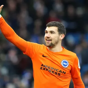 Brighton and Hove Albion's Mat Ryan Celebrates Historic Premier League Victory Over Arsenal (04MAR18) Brighton and Hove Albion's Mat Ryan Celebrates Historic Premier League Victory Over Arsenal (04MAR18)